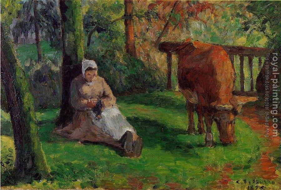 Camille Pissarro : Cowherd II